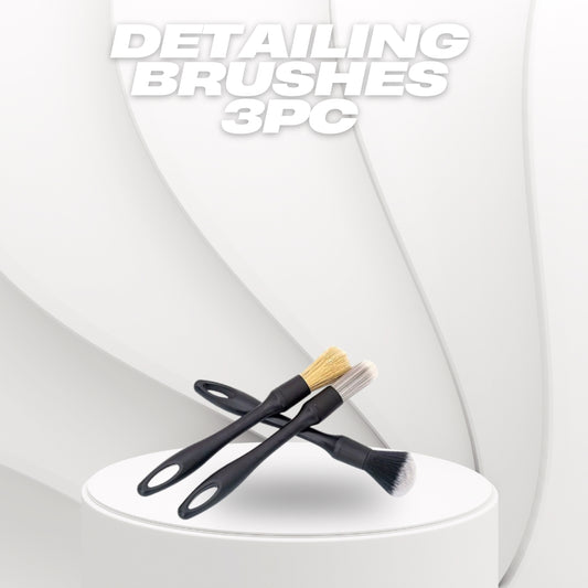 3pc Pro Detailing Brushes